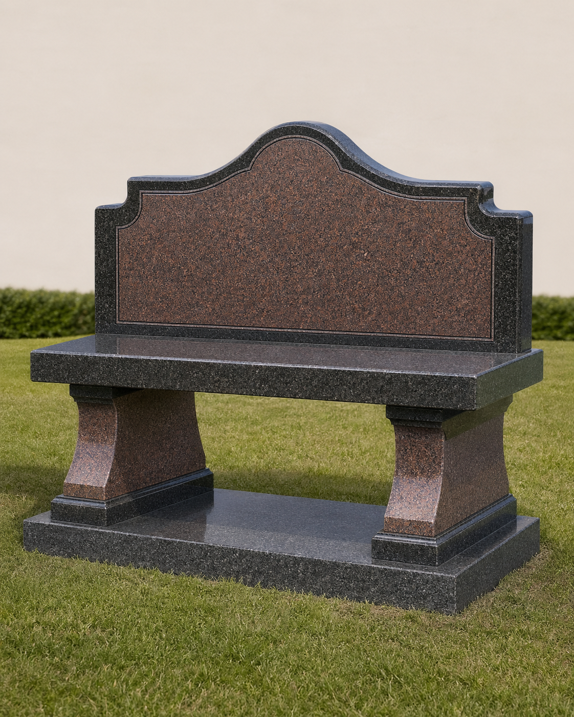 granite Headstone Design hand-carved by Headstone Design Studio in NJ — image 4