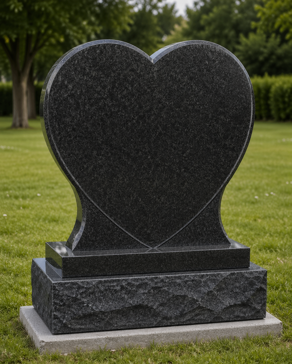 granite Headstone Design hand-carved by Headstone Design Studio in NJ — image 5